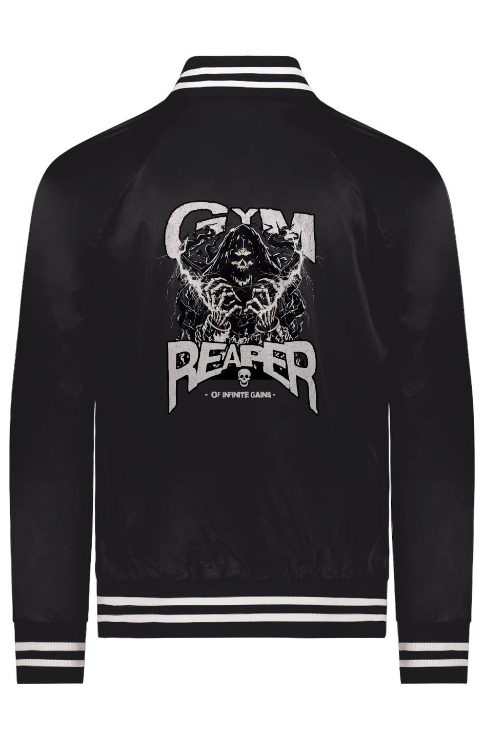 Satin Baseball Varsity Jacket