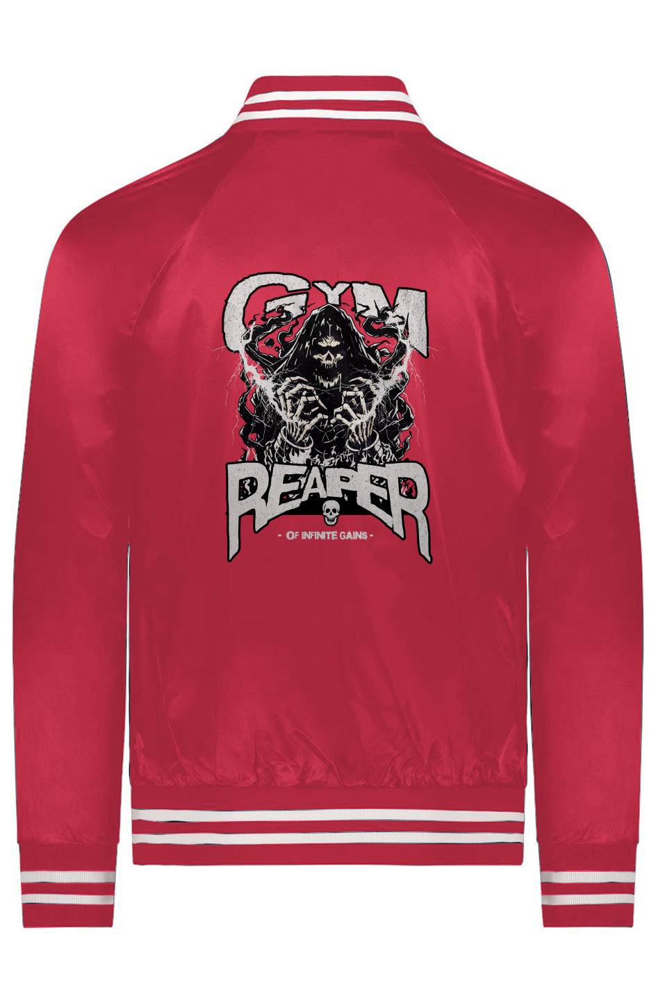 Satin Baseball Varsity Jacket