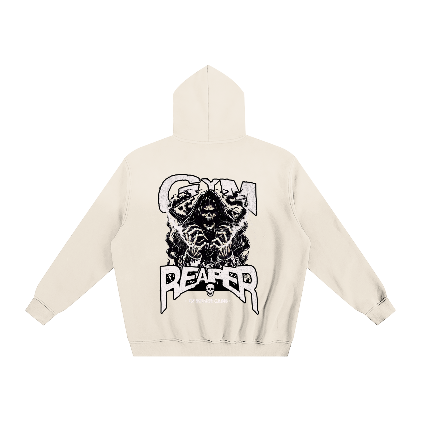 UC- GYM REAPER Sunfade Men's Fleeced Hoodies