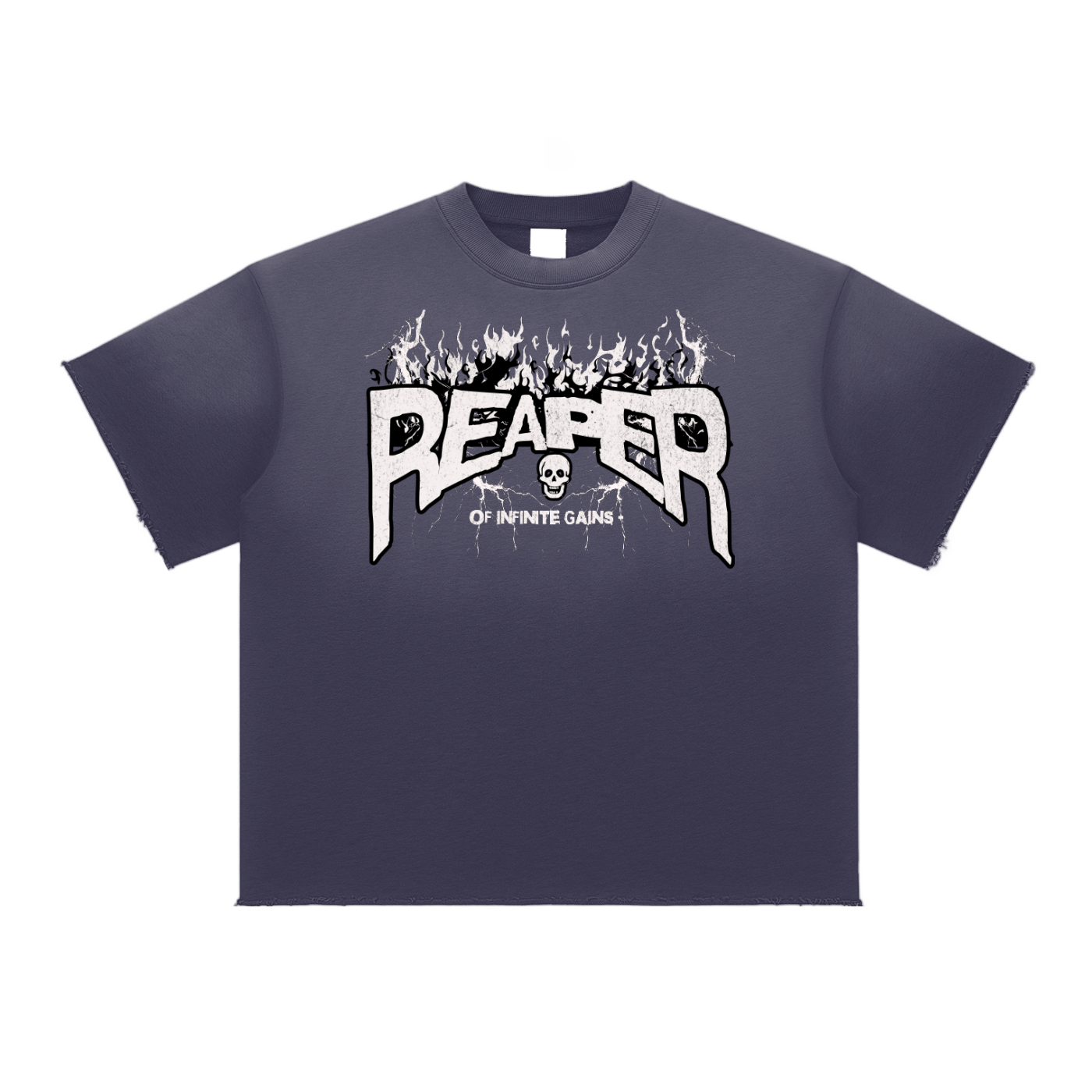 UC- GYM REAPER Men's Sun Fade Raw Edge T-Shirts