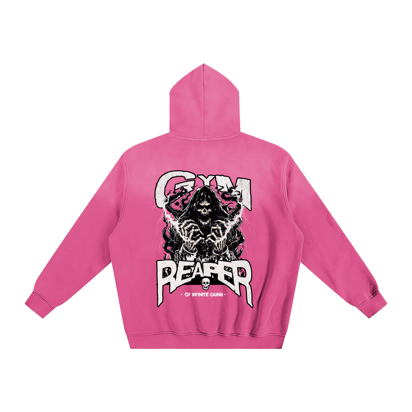 UC- GYM REAPER Sunfade Men's Fleeced Hoodies