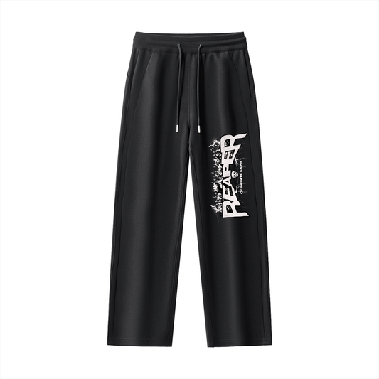 Essential Drawstring Straight-Leg Sweatpants