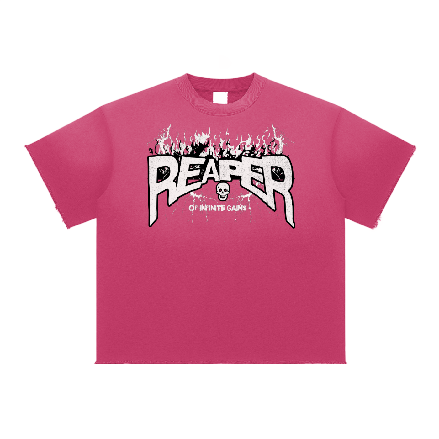 UC- GYM REAPER Men's Sun Fade Raw Edge T-Shirts