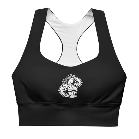 UNTAMED BEAUTY FITNESS CLUB - Longline sports bra