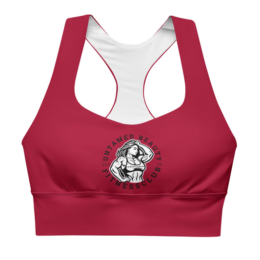 UNTAMED BEAUTY FITNESS CLUB - Longline sports bra