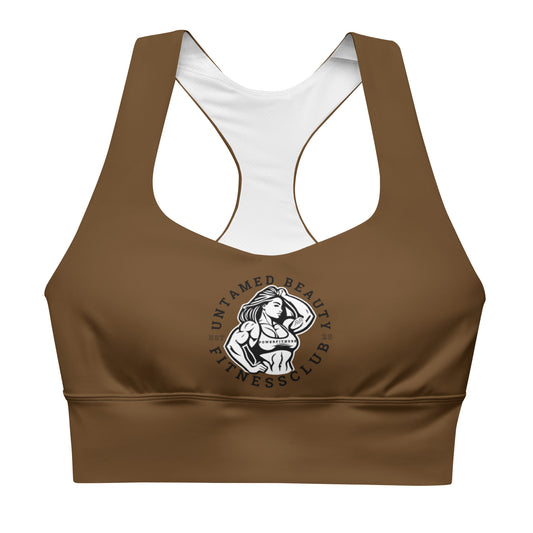 UNTAMED BEAUTY FITNESS CLUB - Longline sports bra