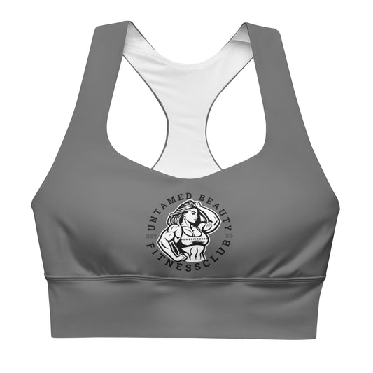 UNTAMED BEAUTY FITNESS CLUB - Longline sports bra