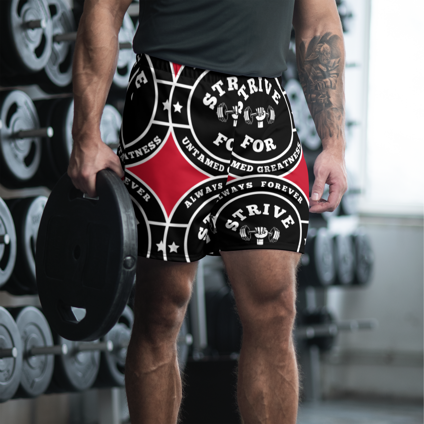 Untamed Greatness Forever - Men's Athletic Shorts