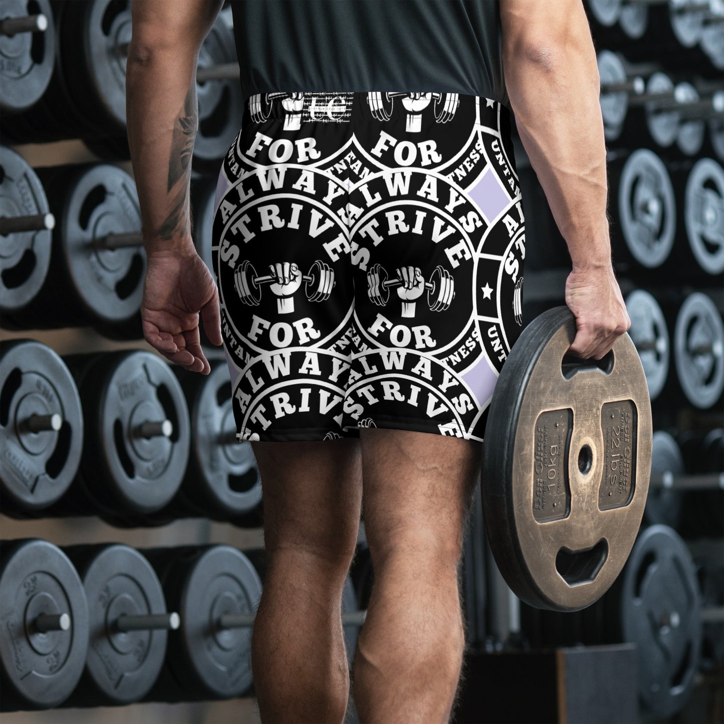 Untamed Greatness Forever - Men's Athletic Shorts