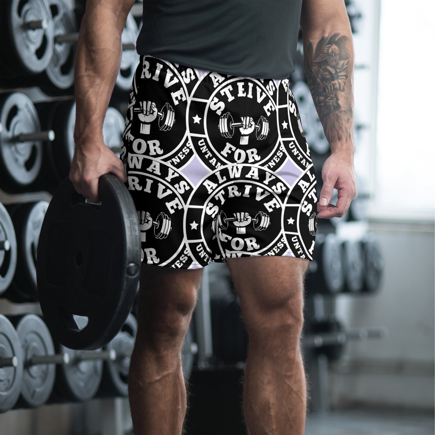 Untamed Greatness Forever - Men's Athletic Shorts