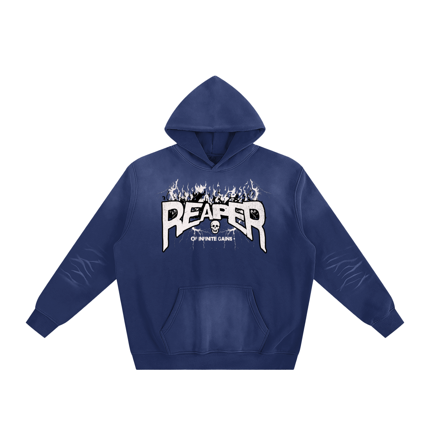 UC- GYM REAPER Sunfade Men's Fleeced Hoodies