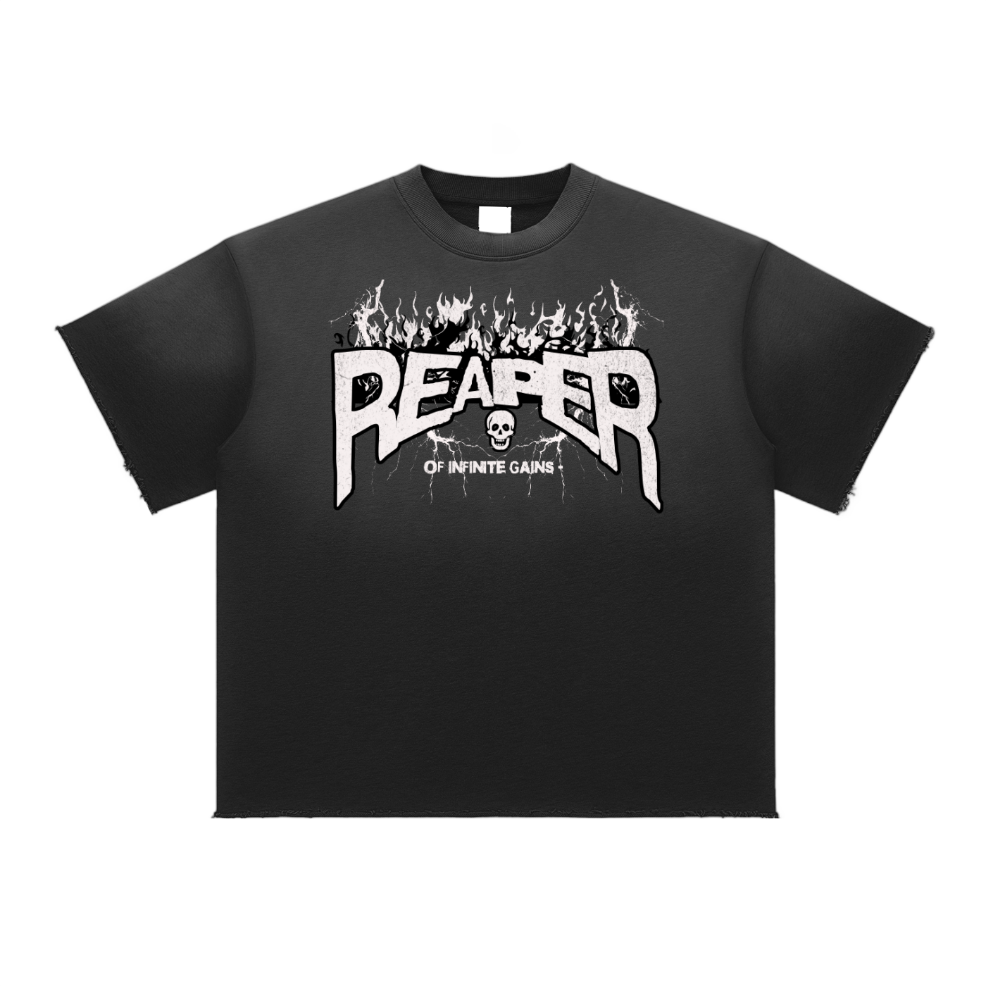 UC- GYM REAPER Men's Sun Fade Raw Edge T-Shirts
