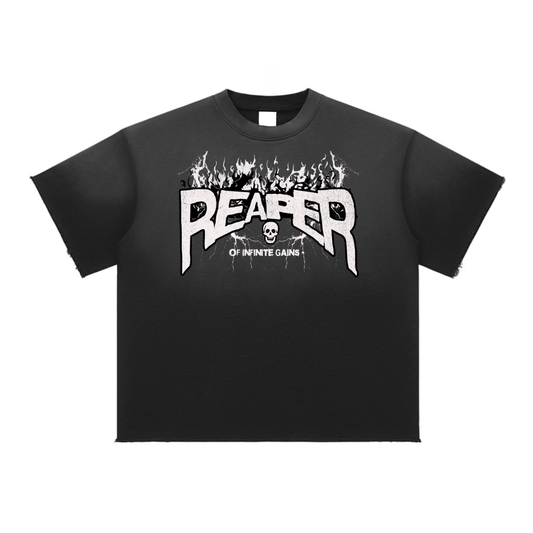 UC- GYM REAPER Men's Sun Fade Raw Edge T-Shirts