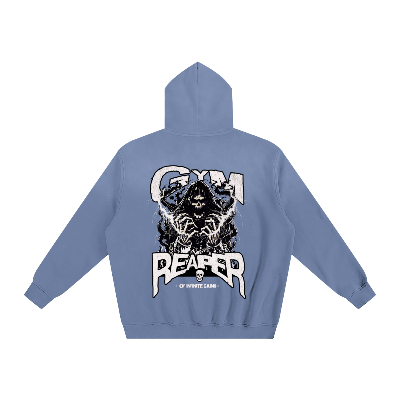 UC- GYM REAPER Sunfade Men's Fleeced Hoodies
