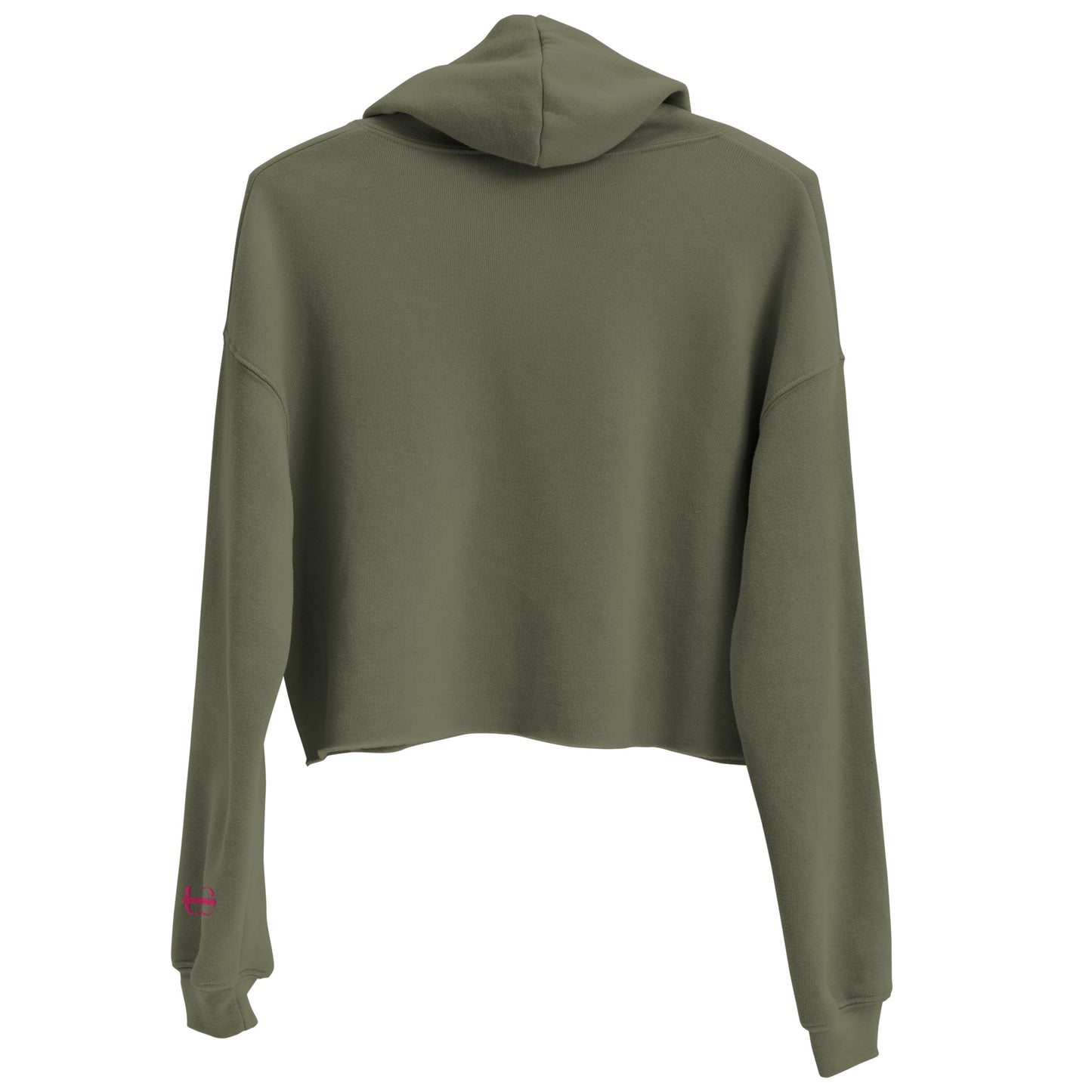 UNTAMED BEAUTY FITNESS CLUB - Crop Hoodie (emblem)