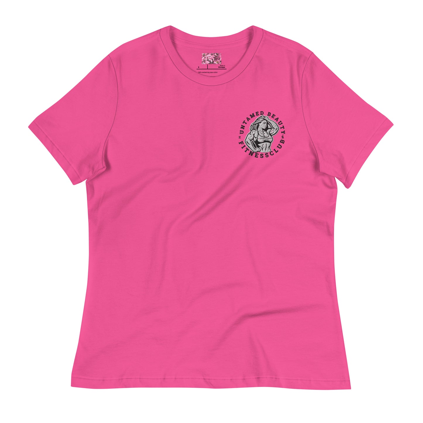 UNTAMED BEAUTY FITNESS CLUB - Women's Relaxed T-Shirt