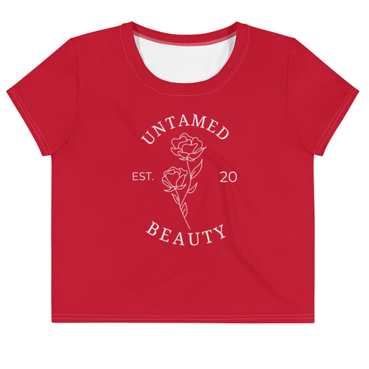 Untamed Beauty - Crop Tee