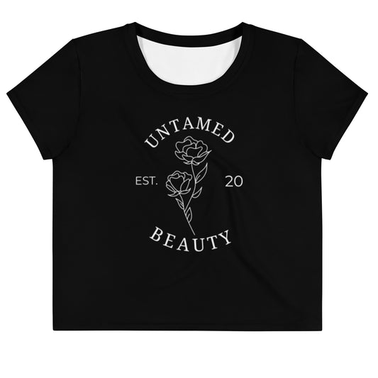 Untamed Beauty - Crop Tee