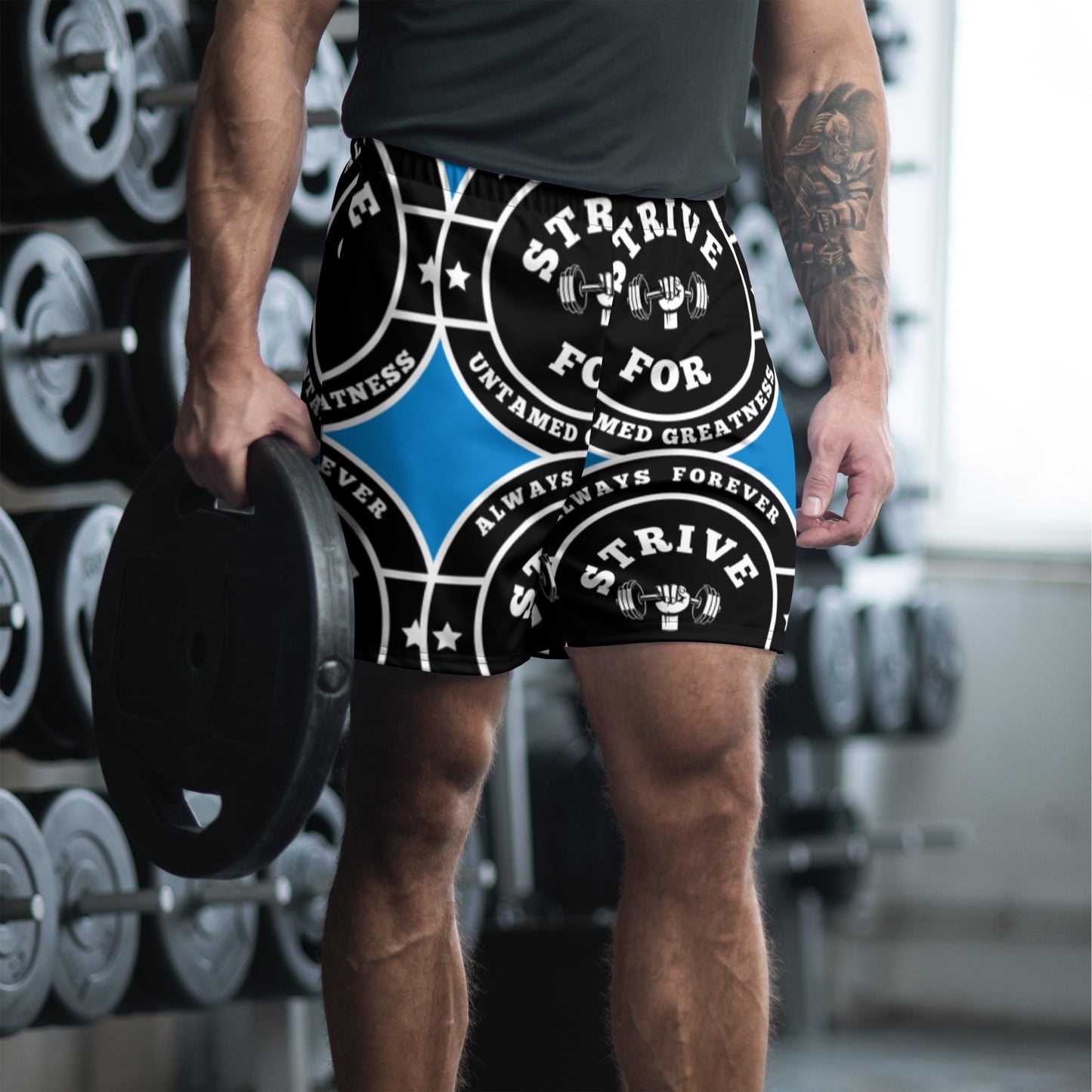 Untamed Greatness Forever - Men's Athletic Shorts