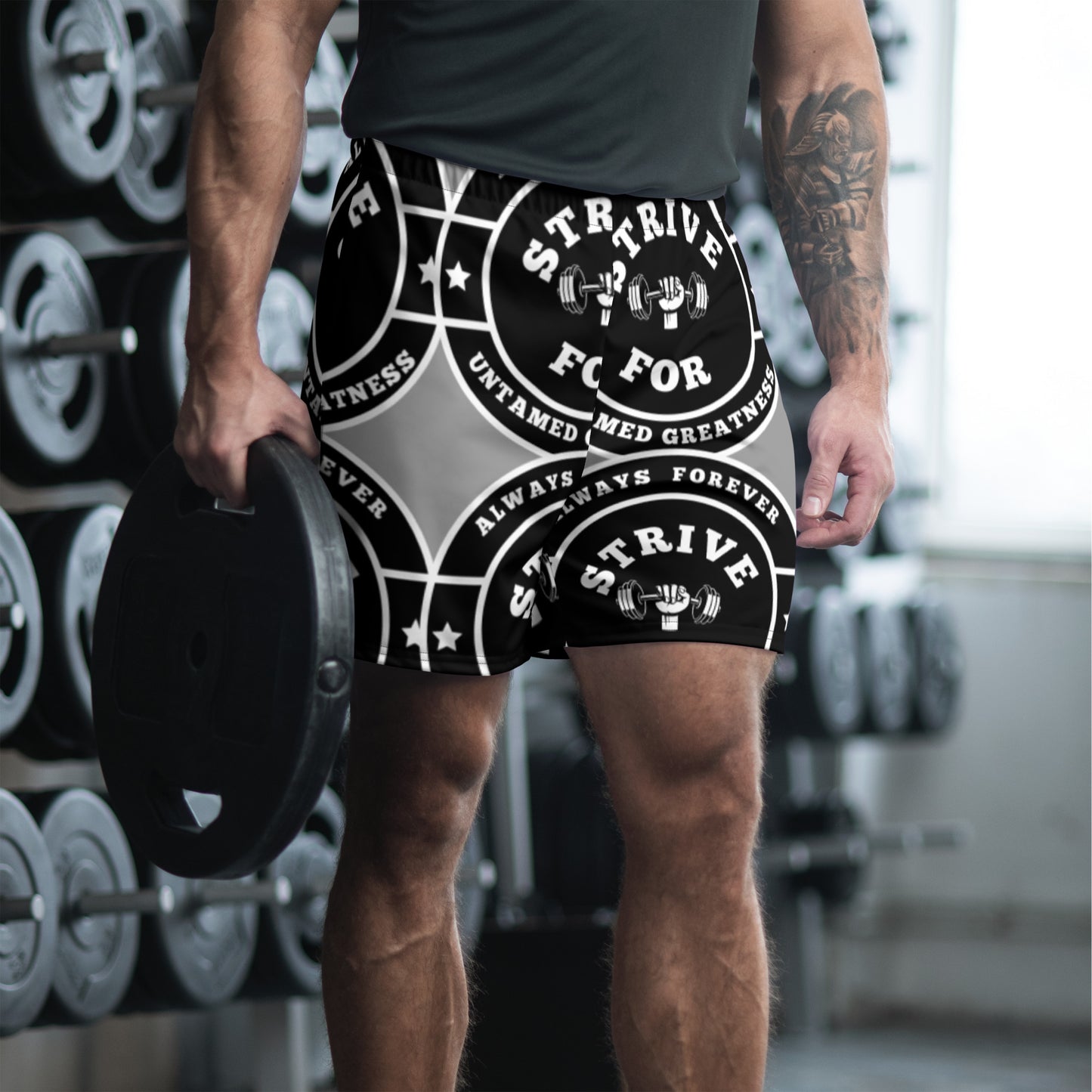 Untamed Greatness Forever - Men's Athletic Shorts