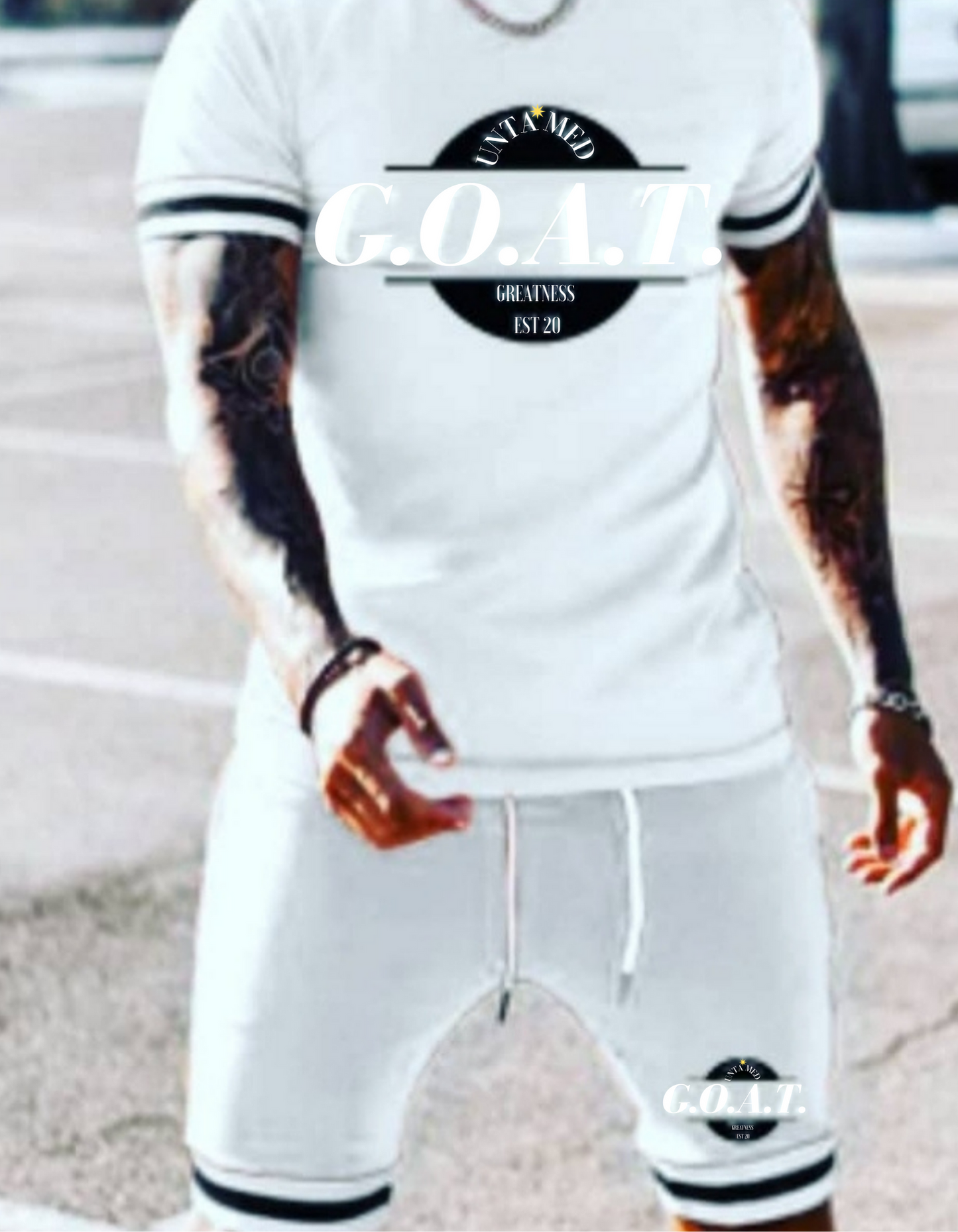 UNTAMED GOAT - Shirt & Shorts Set