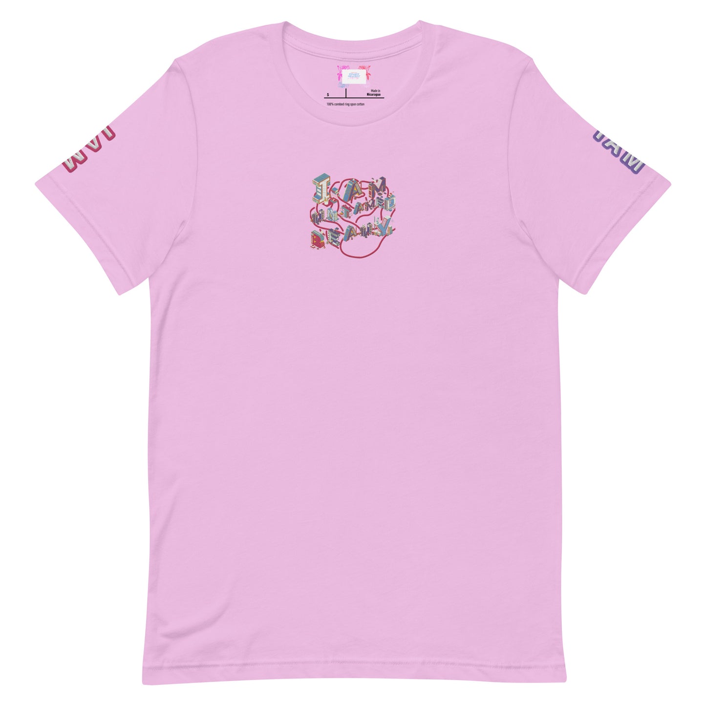 IAM UNTAMED BEAUTY - EMB Unisex t-shirts